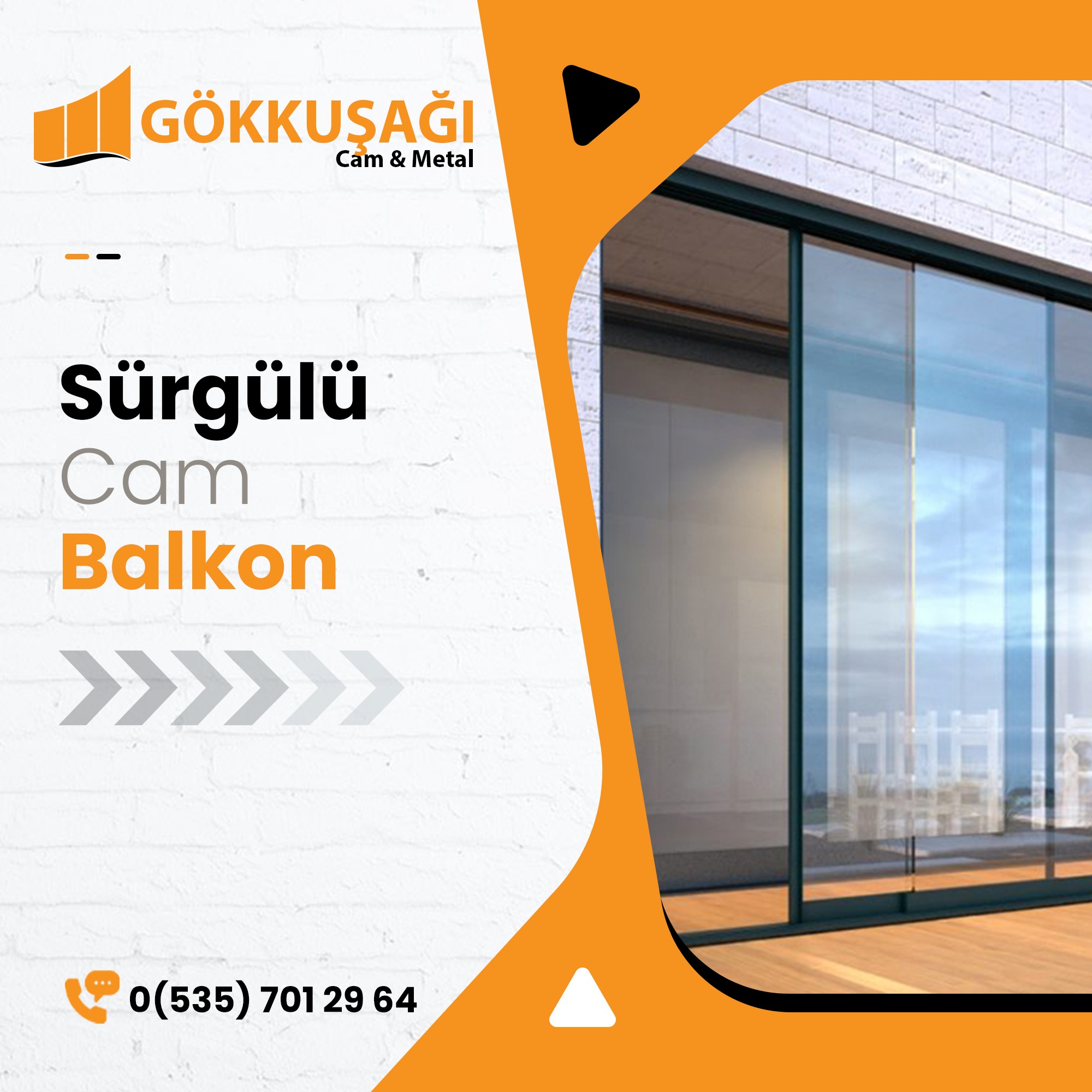 Meram Sürgülü Cam Balkon