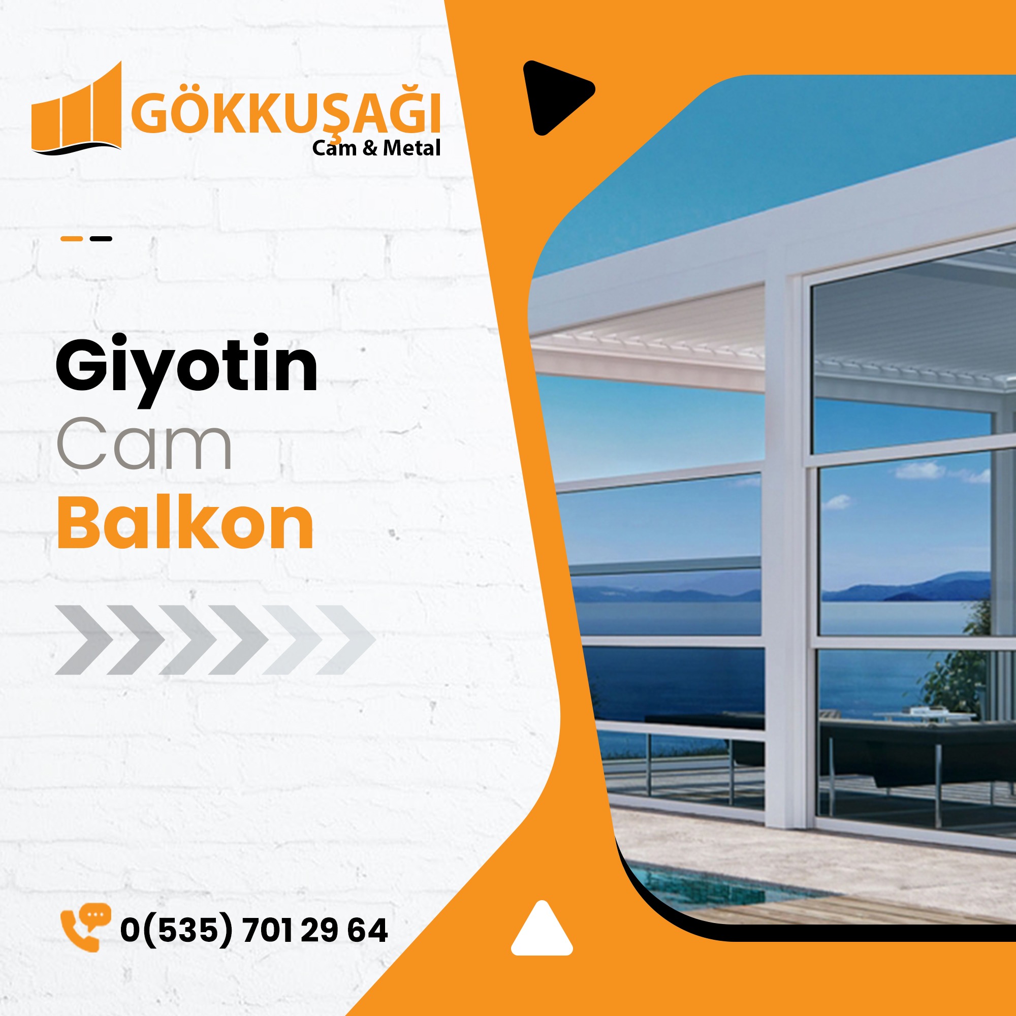 Selçuklu Giyotin Cam Balkon
