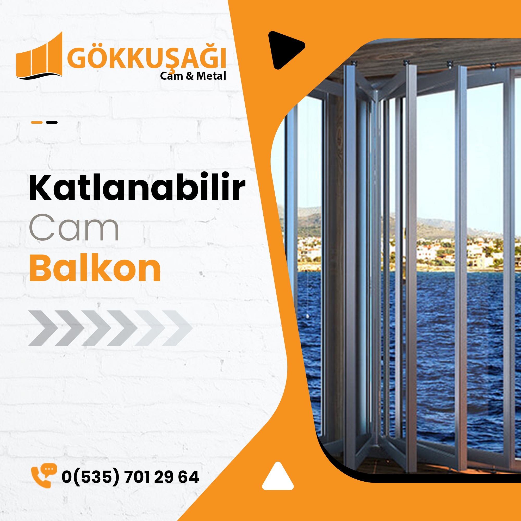 Selçuklu Katlanabilir Cam Balkon
